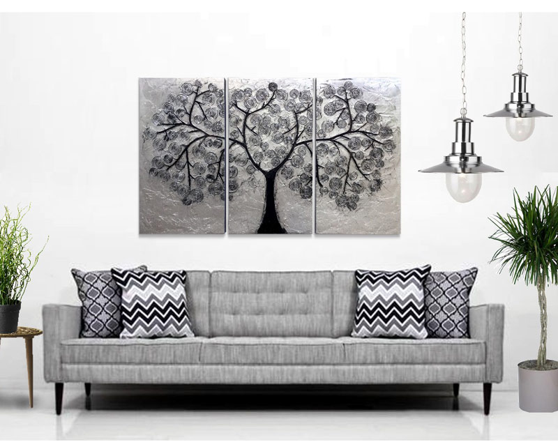 cuadros modernos#cuadros plata#cuadros árbol vida#cuadros bonitos y baratos# cuadros para salón#…